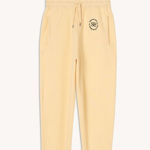 SANDRO KNIT JOGGERS WITH EMBROIDERY